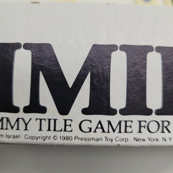 Rummikub Original Game Vintage 1980 Rummy Tile Pressman No 400 Complete w Rules - Picture 6 of 9